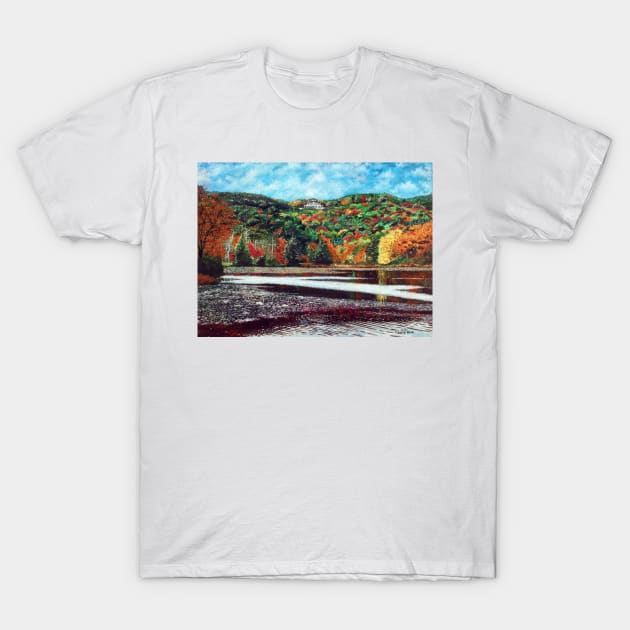 'OVERLOOKING BASS LAKE (CONE MANOR)' T-Shirt by jerrykirk